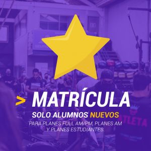 Matricula - Solo Para Alumnos nuevos