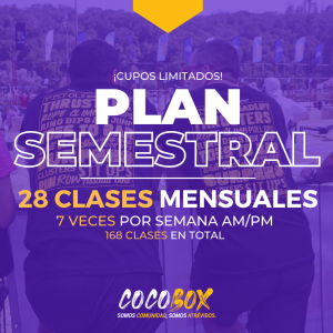 “Plan Exclusivo Semestral 7 Veces por Semana” $ 370.000